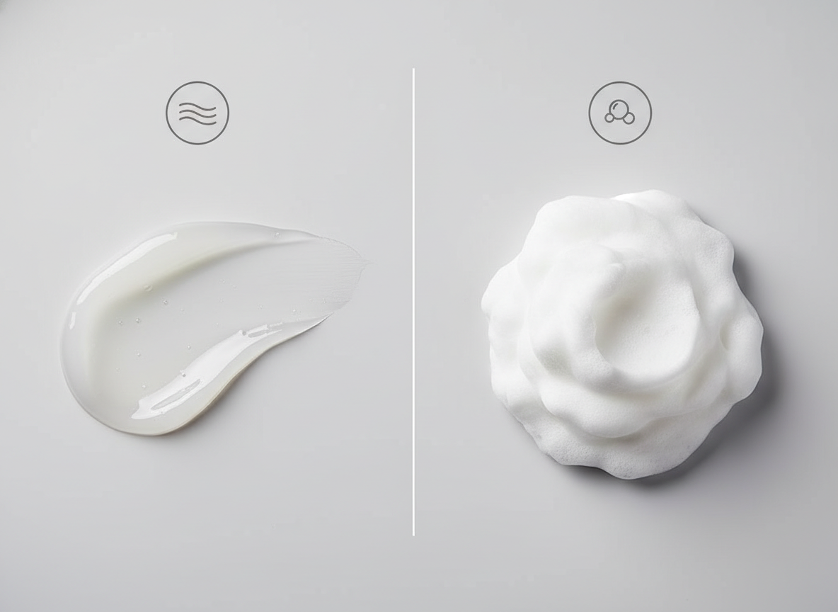 porównanie cerave krem pianka do mycia twarzy z klasyczną emulsją